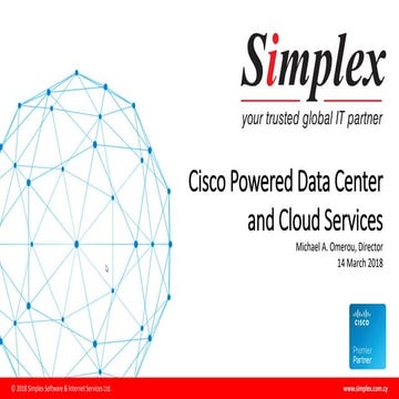 Simplex Data center and Cloud Services  - March 2018