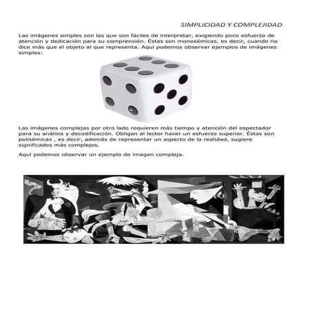 Simplicidad y complejidad
