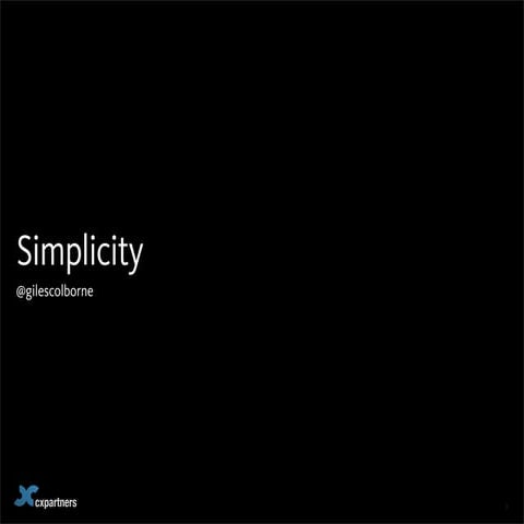 Simplicity2013