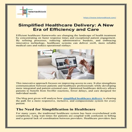 Revolutionizing HealthCare : a Comprehensive Analysis | PDF