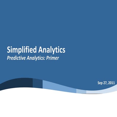 A high level overview of all that is Analytics