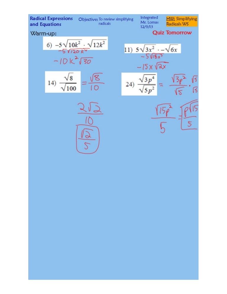 Simplifying Radicals Review pdf simplifying-radicals-review-pdf