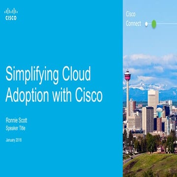 Simplifying Cloud Adoption