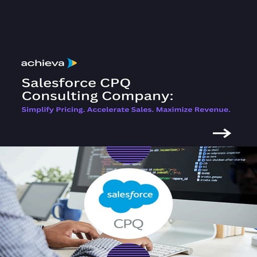 Transform Your Sales with Expert Salesforce CPQ Consulting | PDF