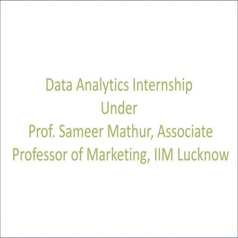 Simplify your analytics strategy