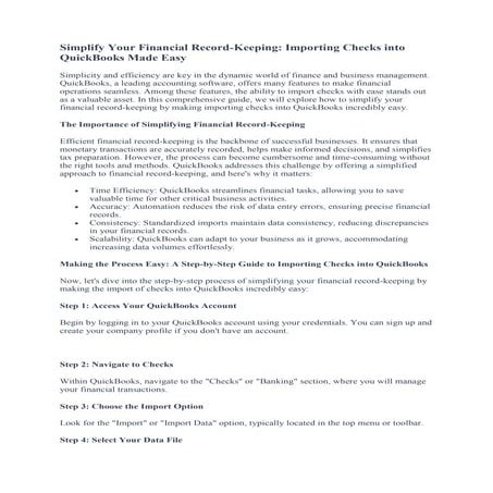 Simplify Your Financial Record.docx