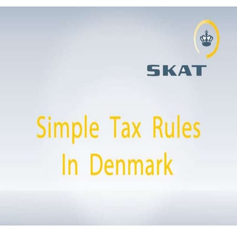 Dinamarca: Tax in Denmark / Kirsten B. Hansen | PPTX