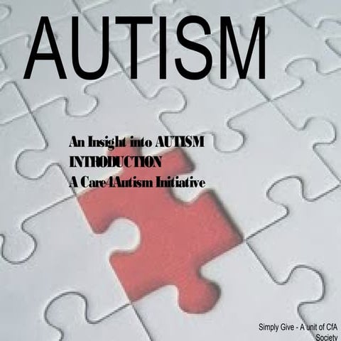 SimplyGive to Support Autism