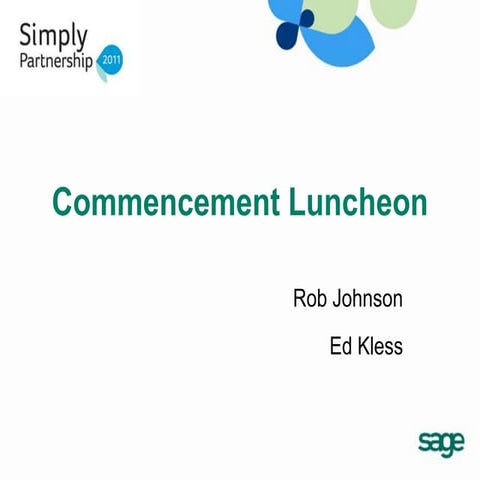 Simply Partnership Closing Keynote - Commencement