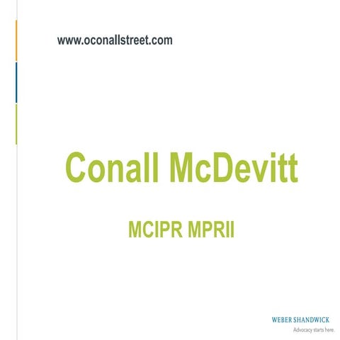 Simply Zesty Conall Presentation