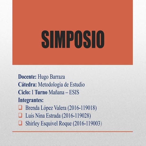 Simposio
