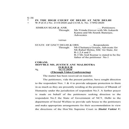 Simran sagar v delhi | PDF