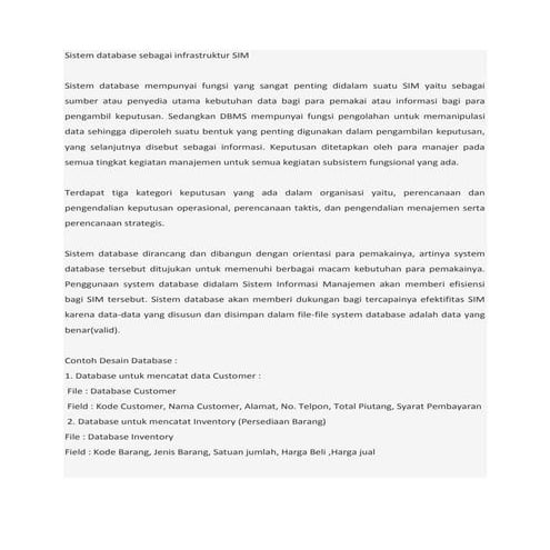 Sim, ria andriani, prof hapzi ali,sistem manajemen database, umb, 2017