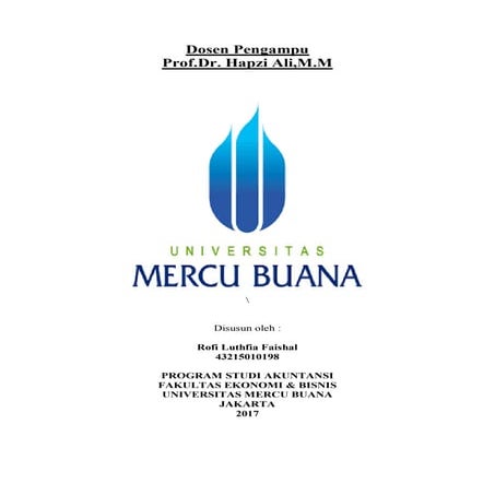 Sim, rofi luthfia faishal, hapzi ali,sistem manajemen database, universitas m...