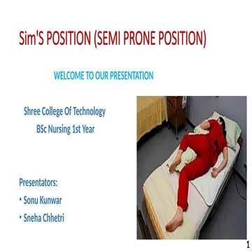 Sims position.pptx.bsn1styear2082fonpresentation | PPTX