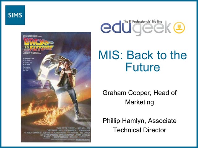 Sims presentation