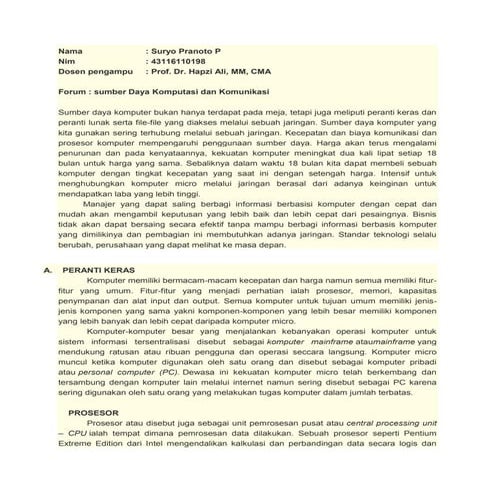 Sim, suryo pranoto, prof. dr. hapzi ali, mm, cma, sumber daya komputasi dan komunikasi, universitas mercu buana, 2017