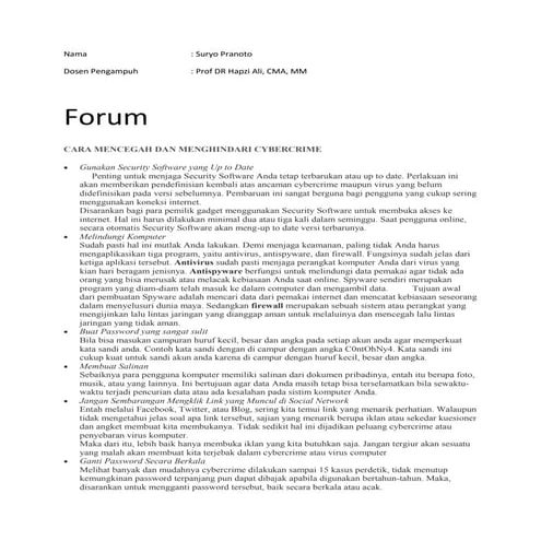 Sim, suryo pranoto, prof. dr. hapzi ali, mm, cma, sistem informasi manajemen keamanan sistem infomasi, universitas mercubuana, 2017