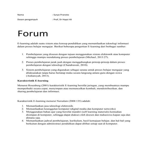 Sim, suryo pranoto, prof. dr hapzi ali, mm, cma, pengenalan e learning, universitas mercubuana, 2017