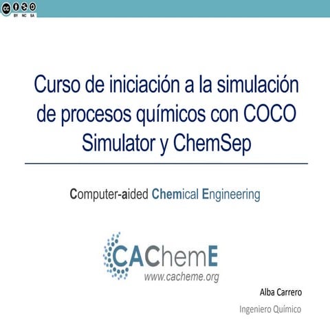 Simulación de columnas de destilación multicomponente con COCO+ChemSep (alternativa freware a Aspen/Hysys)