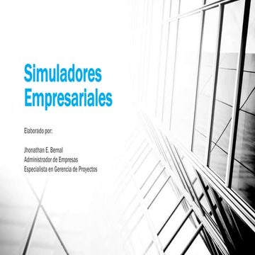 Simuladores empresariales