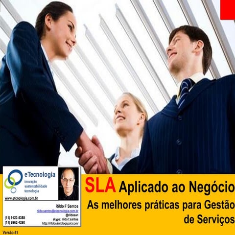 SLA Aplicado ao Negócio