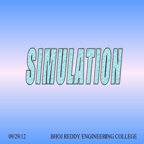 Simulation