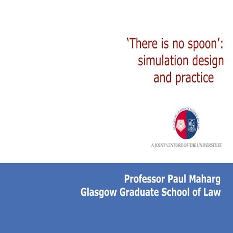 UKCLE e-learning event: simulation & learning