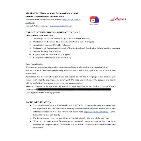 Simulation Mediact: Study Guide & Preparation