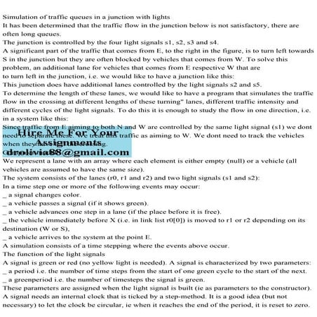 Simulation of traffic queues in a junction with lightsIt has been .pdf