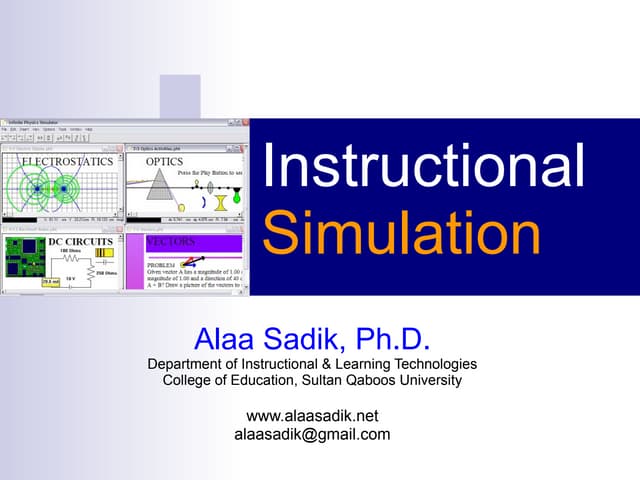 Instructional Simulation