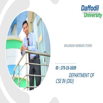 Simulation & Modeling presentation