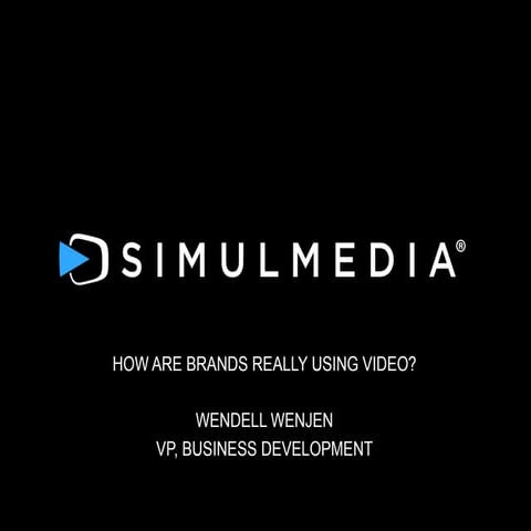 How are Brands Really Using Video?