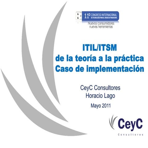 ITIL / ITSM - De la teoría a la práctica