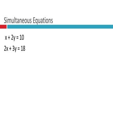 Simultaneous equations - Vedic Maths Training Classes Pune - Bhushan 9370571465
