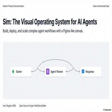 Simple No-Code AI Agent Workflow Builder | PDF