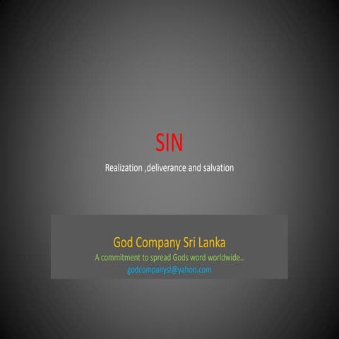Sin powerpoint | PPT