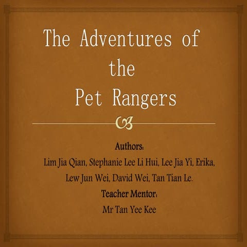 Sin eng-46 - pet rangers