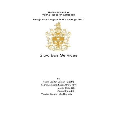 Sin eng-53 - busy buses