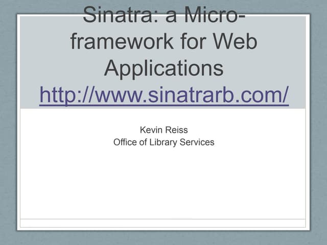 Sinatra