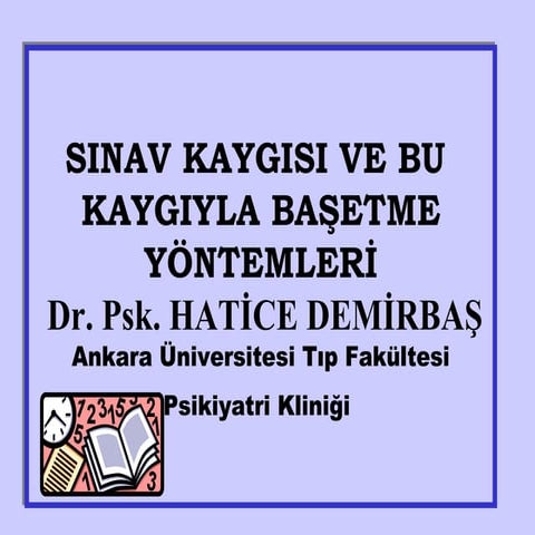 Sinav kaygisi ---------