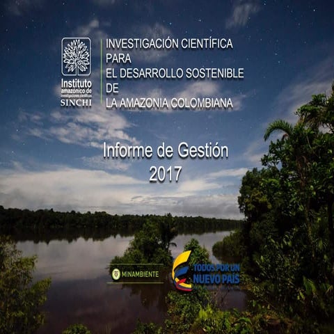 Presentación Institucional Instituto SINCHI año 2022 | PDF