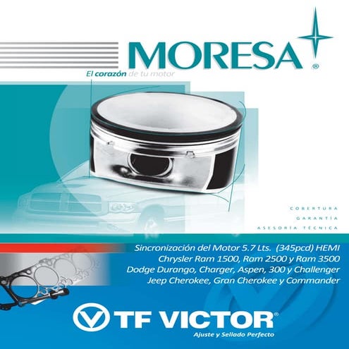 Sincronización del motor 5.7 lts. hemi
