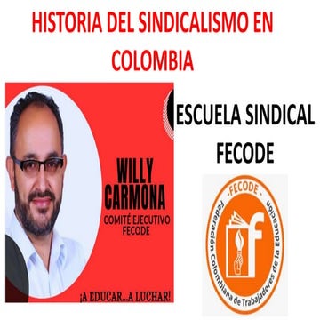 Historia de los empleados y el SINDICALISMO COLOMBIA.pptx