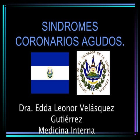 Sindrome coronario agudo 