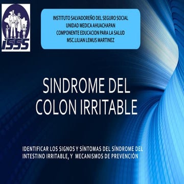 Sindrome del colon irritable
