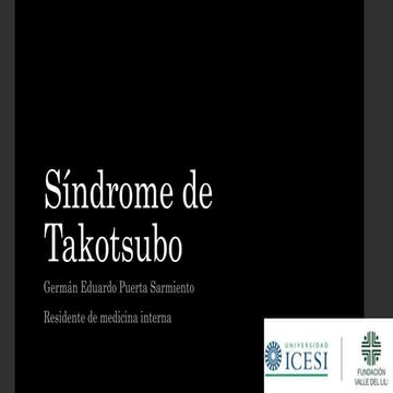 Sindrome de takotsubo