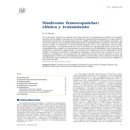 Sindrome femoropatelar