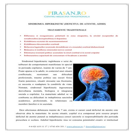 Sindromul hiperkinetic