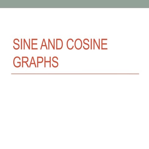 Sine and cosine graphs ncvps